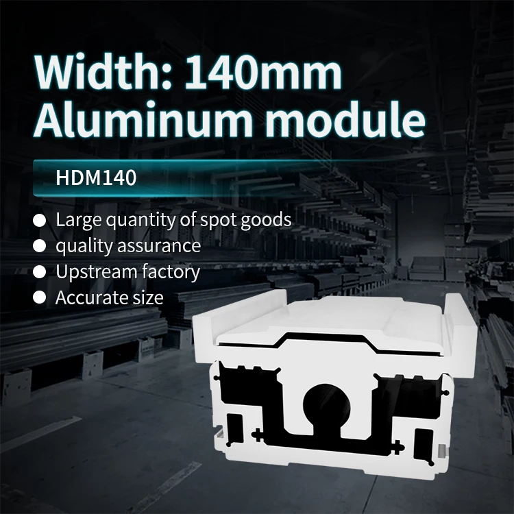 140mm Wide Module Aluminum Profile Linear Module Linear Motion Platform Slider Automated Robotic Arm Aluminum Material manufacture