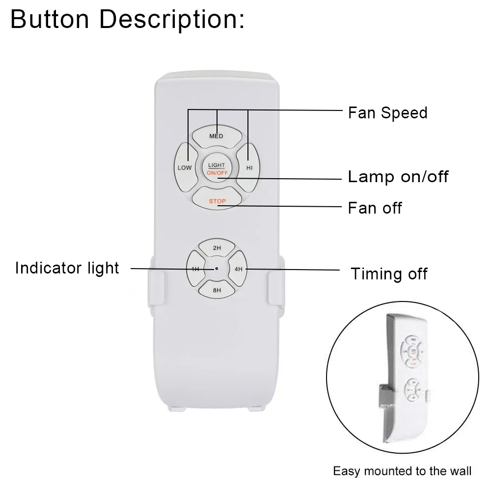 Ceiling Fan, QIACHIP, 110V, 220V - detail 6