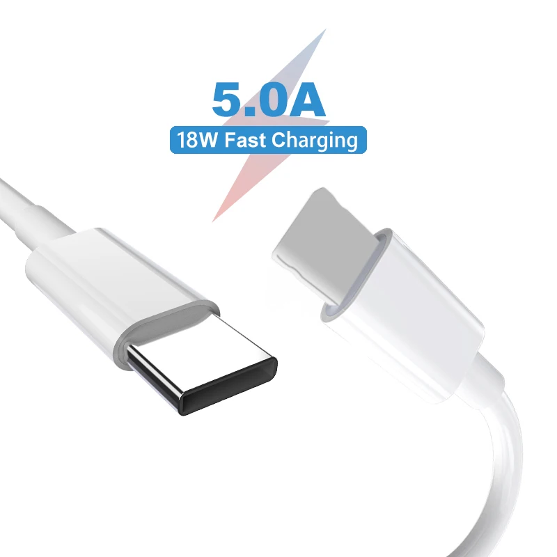 Usb Type C 18w 5.0A PD Fast Mobile Charging Cable for iphone 12