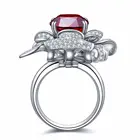 Ruby Gemstone Factory Supply Attractive Price Ruby Gold Plated Adjustable Fine Gemstone Ring
