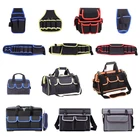 Oxford Factory Direct Supply Wholesale Red Waterproof Oxford Cloth Waist Tool Belt Bag With Buckle