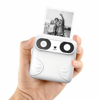 Smart Wireless Phone Photo Printer 58mm Portable BT Mini Photo Printer for iOS and Android Smartphone