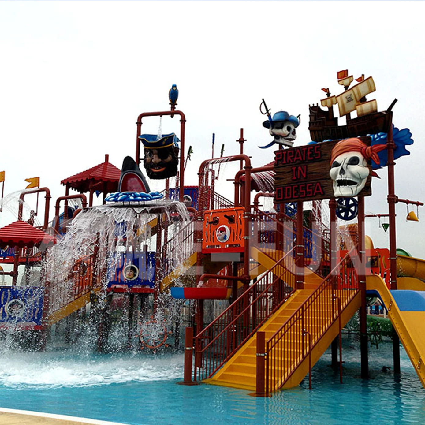 pirate water play