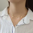 Choker Necklace Women 18k Gold Plated Sterling Silver 925 Jewellery