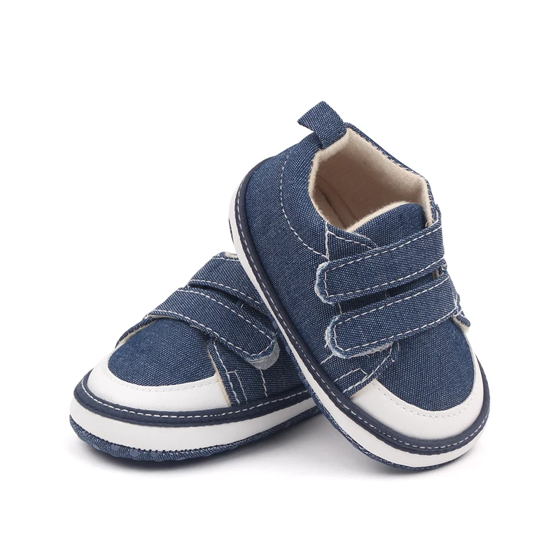 Spring and Autumn New 0-1 Year Old Baby Double Strap with Soft Sole Non-slip Baby Toddler Shoes supplier