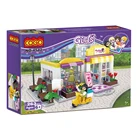 Building Bricks COGO Compatible Educational Model Building Brick 263 PCS Clothing Shop Toys For Kids