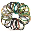 Wholesale Bracelet Stone Simple Bracelets Stone Round Beaded Fashion Bracelets Wholesale