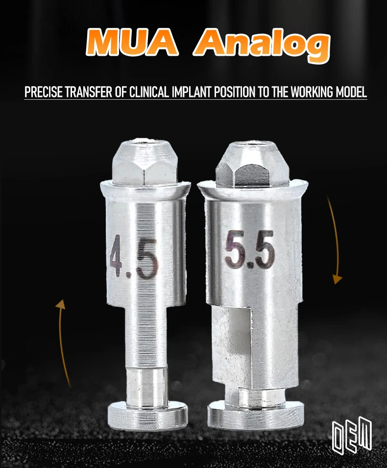 Multi-unit Abutment Impression Post Dental Implant OEM Original Data Factory Direct Sale Dental Implant Dentium Superline manufacture