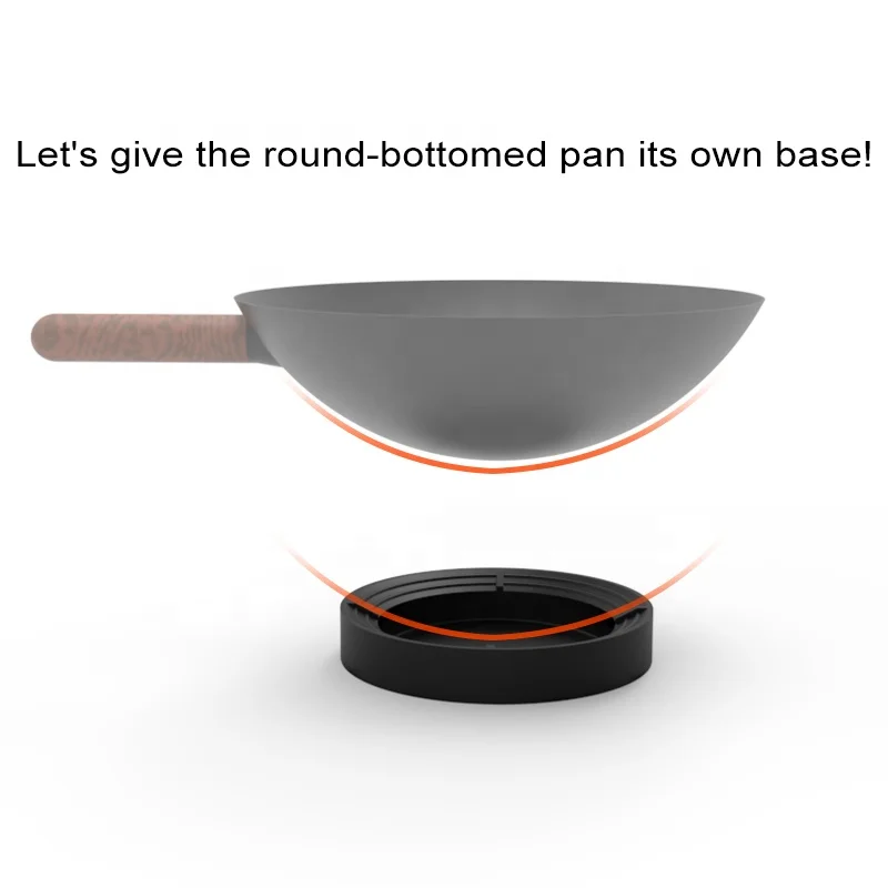 Factory Wholesale Silicone Pot Pan Holder Silicone Pot Bottom Holder Silicone Round Pot Base