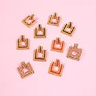 Earrings Retro Temperament Elegant Name Classic Square Baroque Set Diamond Alloy Earrings Earrings