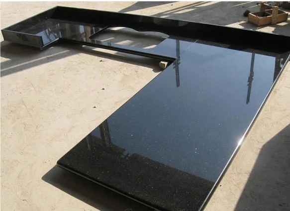 product ydstone cut to size black galaxy artificial marble tiles villa exterior staircase wall outdoor bedroom hotel floor bathroom mall-8