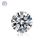 The Moissanites AAA Gems Synthetic Gemstones 6.5mm-15mm DEF GH IJ VVS 1ct Round Moissanite