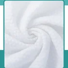 100% 100 Cotton Towels Wholesale 70x140cm Biodegradable 100% Cotton White Disposable Bath Sheet Towel