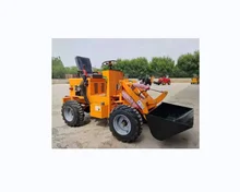 Hot sales new mini 08 10 12 wheel loaders diesel four-wheel drive used skid steer loader