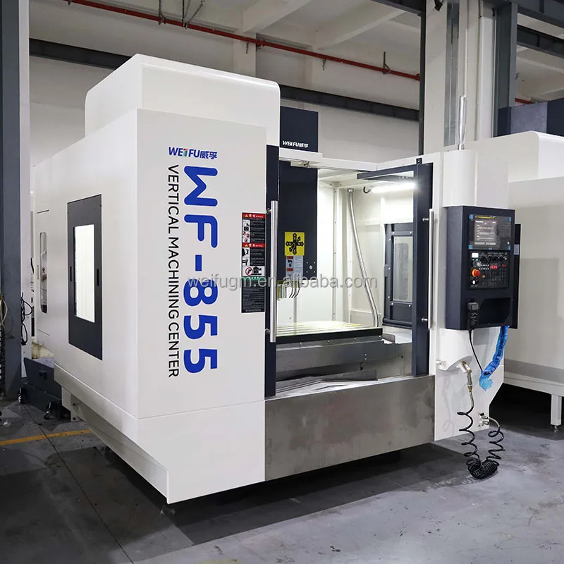product direct factory wf 855 high precision 3 axis vertical bt40 cnc milling machine with automatic atc siemens control-1