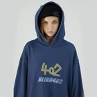 Factory Price Wholesale Autumn Soft 100% Cotton Sunset Glow Blue Custom Size Warm Woman Hoodies Logo Printing