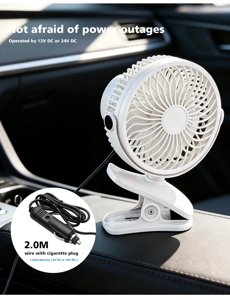 Ceiling Fan, Portable, Plastic, 12W - detail 10