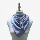 Long Silk Scarfs Scarf Long 2022 In Bulk Custom Made Design Logo Long Silk Scarfs Scarf Women Hijab Silk Scarf Women