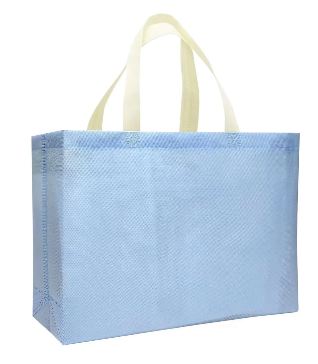 In Stock Eco-friendly Tote Bag Foldable Shopping Non-Woven Packing Bag Large Grocery Bags Convenient Storage Cloth factory