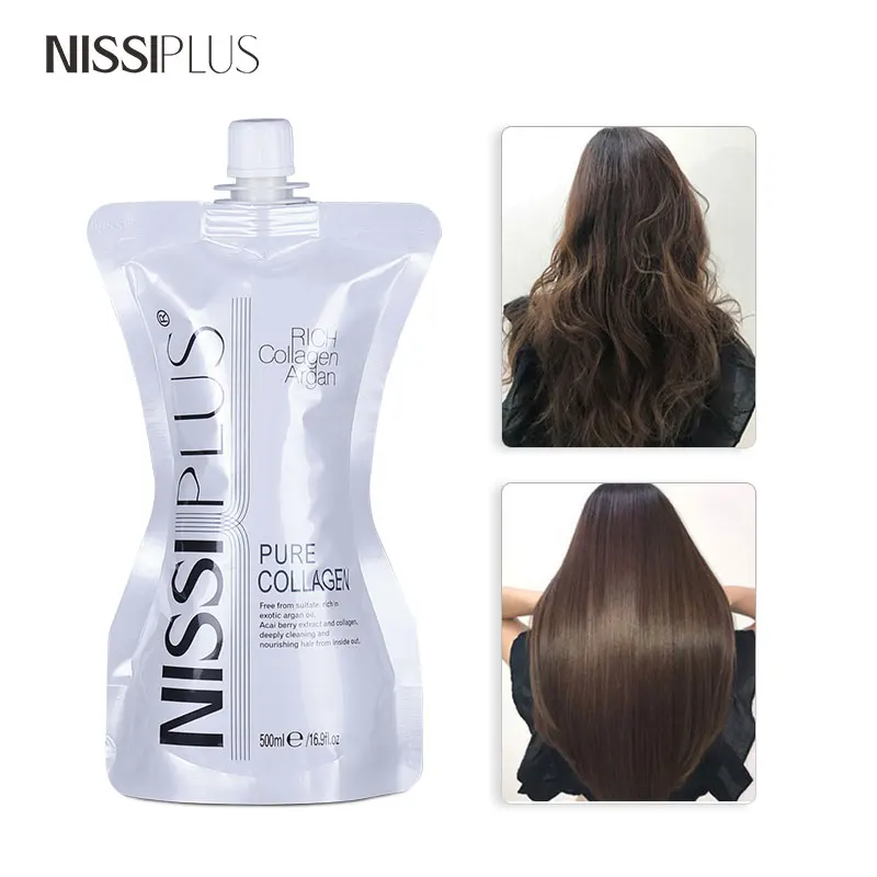 OEM/ODM nissiplus hair care products clean scalp keratin hair treatment collagen hair mask