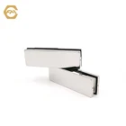 Patch Fitting Stainless Steel 304 Patch Fitting Tempered Frameless Glass Door Panel Top Clamp