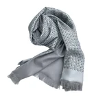 Scarf Style Factory Manufacture Wholesale Low MOQ Silk Scarf With Brushed New Style Scarves For Men