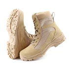 Wholesale High Ankle Tactical Men Shoes Combat Desert Boots Military Boots