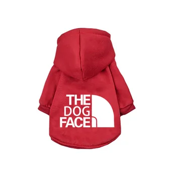 Pet Dog Coat Puppy Warm Jacket The Dog Face Hoodie Reflective Clothing For Small Medium pet luxury dog clothes