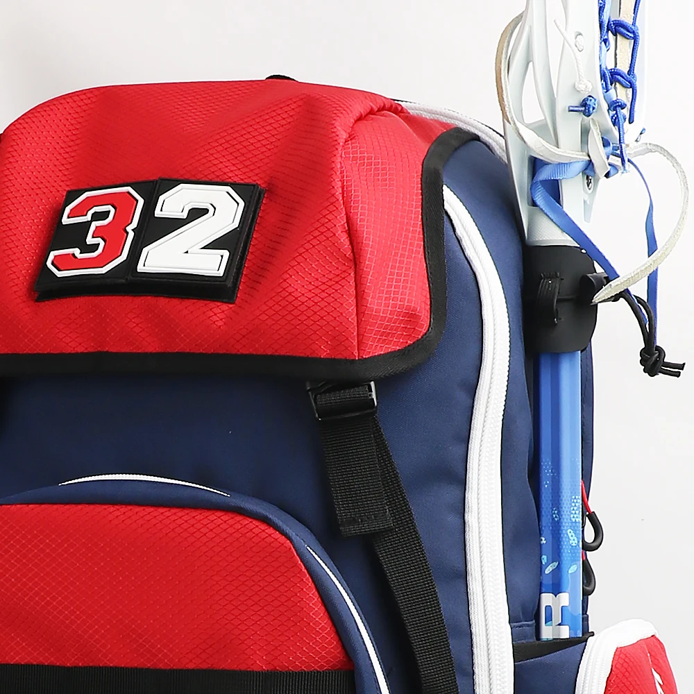 Kopbags Custom Lacrosse Bags for Boys Girls Lacrosse Backpack with Stick Holder Field Hockey Bags manufacture