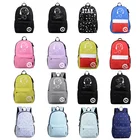 Black School Bags Custom Cartoon Cute Schoolbag Big Capacity Boy Student Backpacks With USB Charging