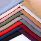 Hijab 2021 Jane Wholesale Instant Plain Crinkle Chiffon Hijab Scarf Women Caps Muslim Supplier