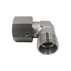 Steel Elbow Stainless Steel Hydraulic Adapters 90 Elbow Din Light/heavy Duty X Female Din Swivel
