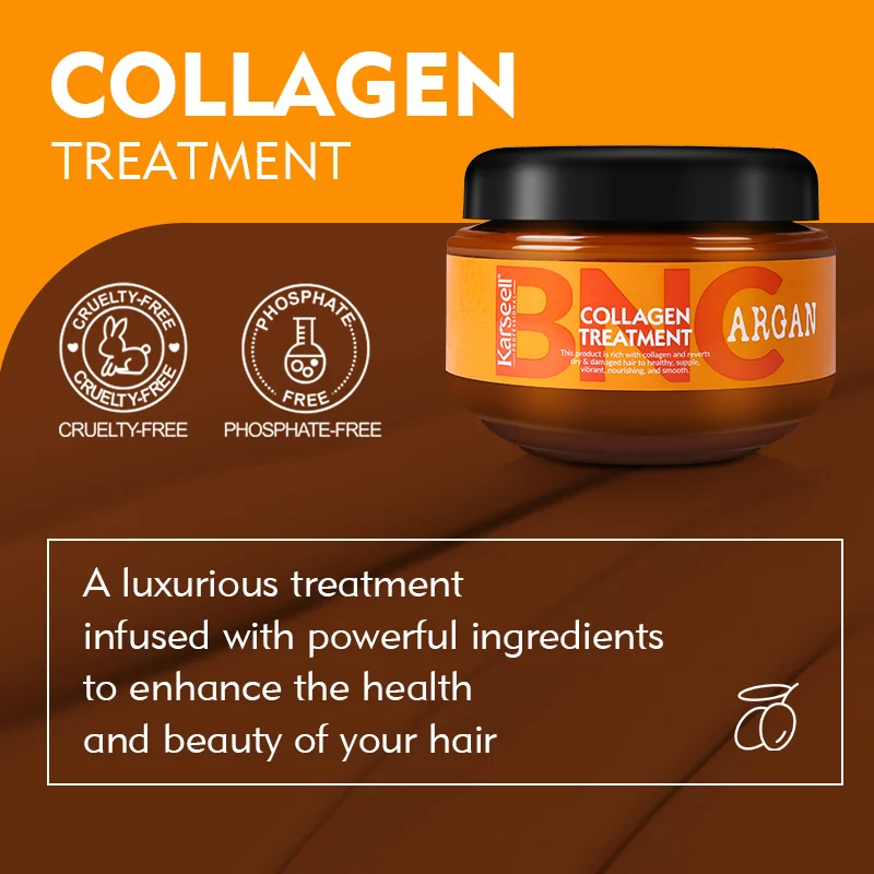 Private Label Collagen Hair Mask Damaged Hair Repair Treatment Hair Mask 500ML For Salon