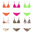 Beachwear Bikini Beachwear Swimwear High Waist Sublimation Printing Bikini 2021