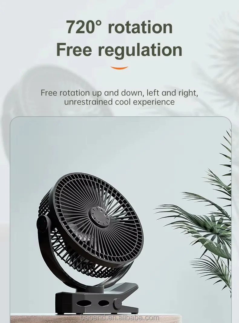 Fan, M8, Portable, USB - detail 2