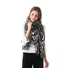 Shawl Wholesale Printed Shawl Spring Polyester Scarf For Women Stylish