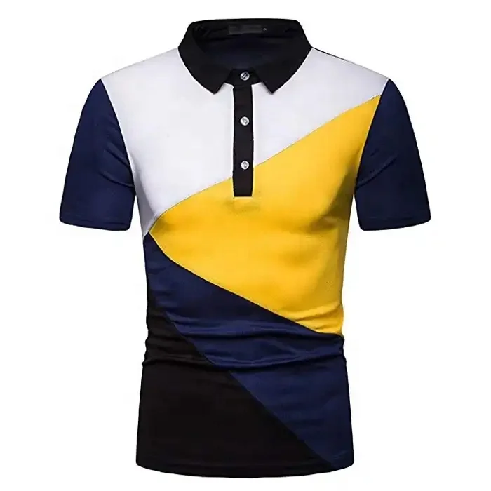 TBMPOY Men's Polo Shirts with Pocket Short Sleeve Quick Dry Casual Sports Outdoor Golf Shirt