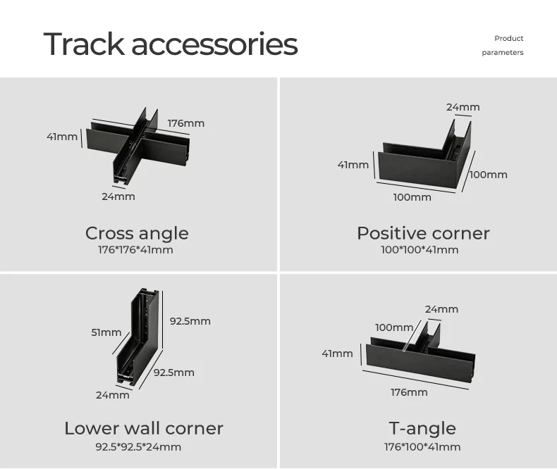 High Quality 360 Degree Adjustable PC Spot 5W LED Track Light Modern Aluminum Design for Shop Office Exhibition Cob Chip Rail
