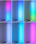 Rgb HonLIGHT Drop Shipping Minimalist Remote Control RGB Light Modern Nordic Smart Led Corner Floor Lamps