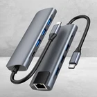 Usb High Speed Docking Station Multifunctional Splitter Gigabit Adapter Lan Ethernet Hub Usb Rj45