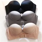 Female High Quality Factory Price Comfortable Strapless Push Up Bra 32size D Cup For Female