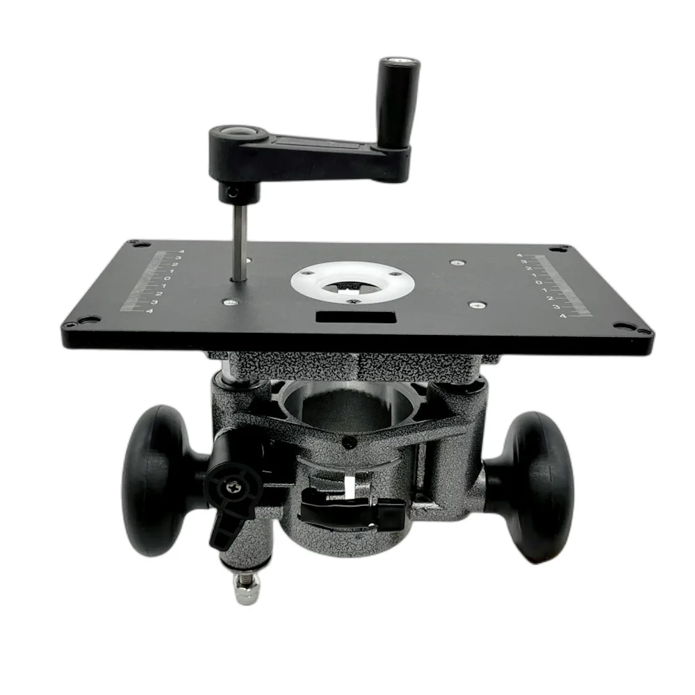 Precision Router Lift For 65mm Diameter Motors,Router Lift Table Base And Aluminum Router Table