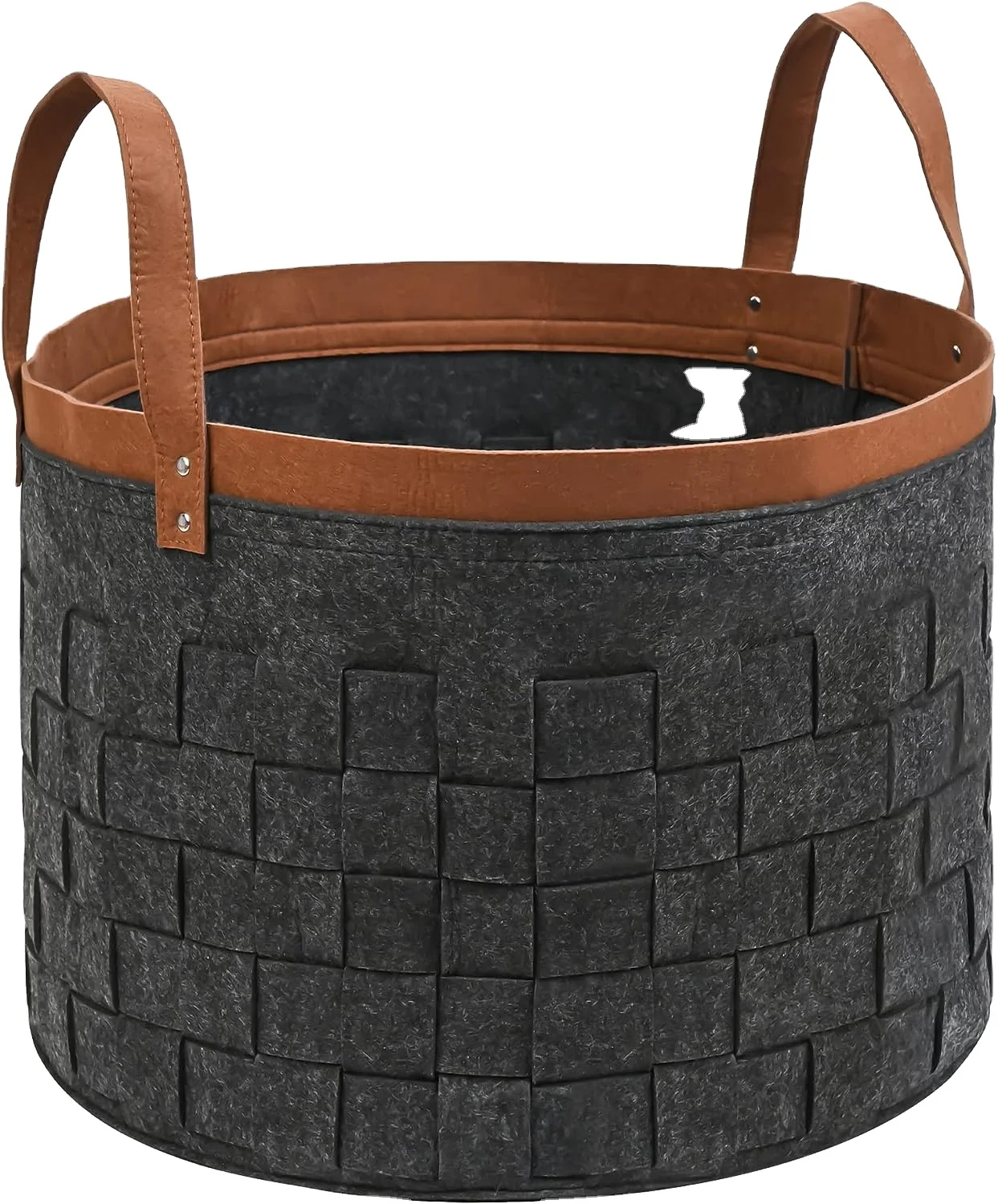 65L Felt Storage basket Felt Woven Basket 19.6