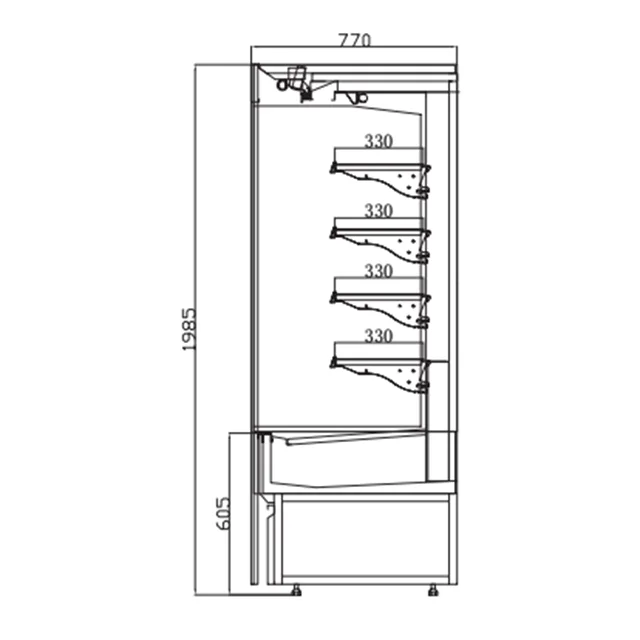 Air Curtain, 220V, R404A - detail 10
