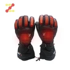 Glove Warm Rechargeable Battery Heated Electrical Motorcycle Warm Black Ski Winter Safety Heated Gloves