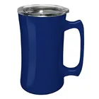 Cooler Cup 560ml Custom LOGO Stainless Steel Double Wall Customized Cooler Beer Holder Mug Cold Cooler Cup With Handle