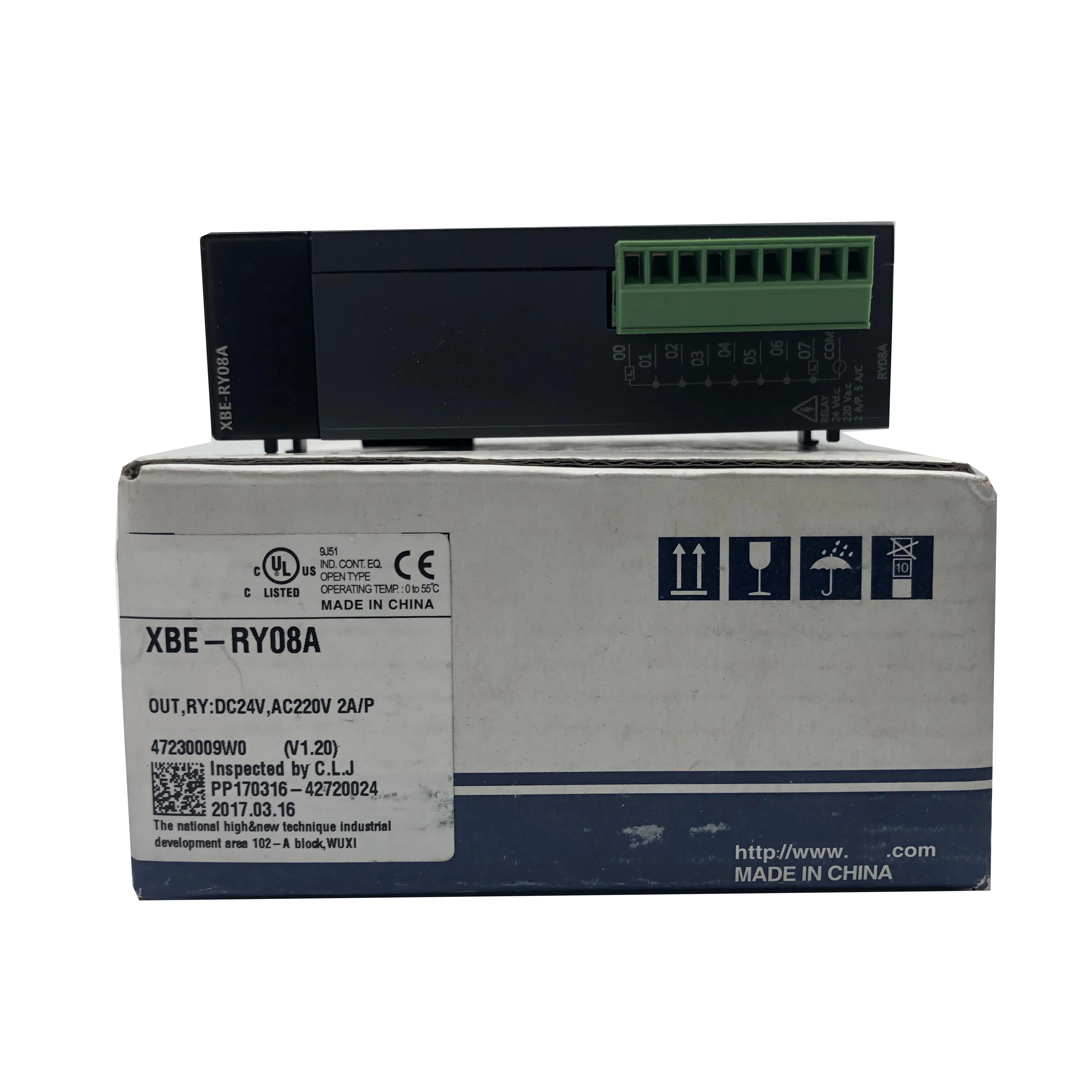 new original xbe ry08a xbe series plc relay output expansion module with 8 channel relay output it features reliable contact output strong load driving capability and excellent anti interference performance-5