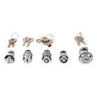 High Lock Push Lock High Security JK522 ATM Spare Parts NCR 6625 Slam Lock Round Tubular Cylinder Lock