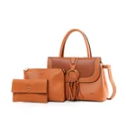 Handbag Top Custom Women Bags Handbag Fashion Tote Bags Shoulder Bag Top Handle Satchel Purse Set 3pcs