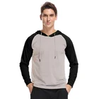 Custom Blank Long Sleeve Streetwear 100% Cotton Hoodies For Men